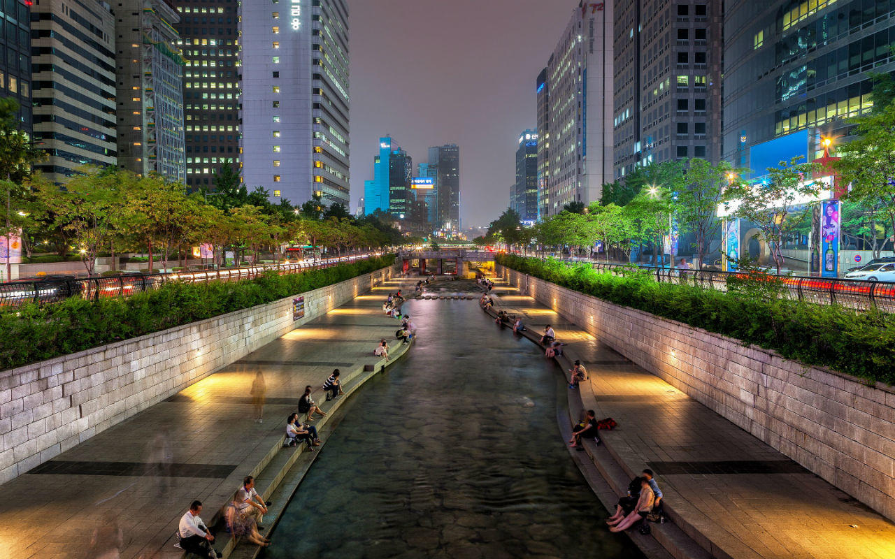 South Korea for treatment